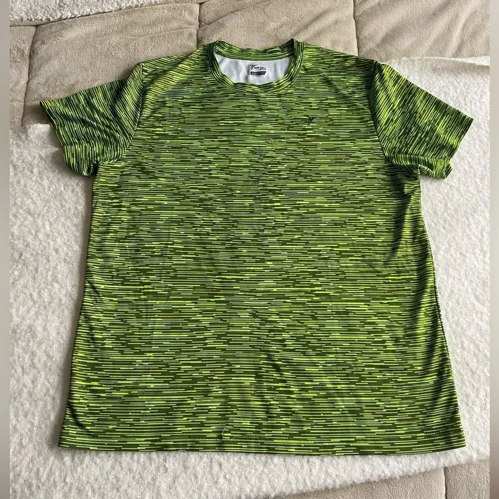 Old Navy Active Men's Green Short Sleeve Athletic Shirt Size XL